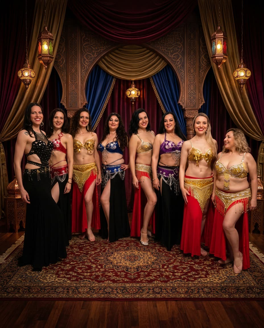Bailarinas de Al-Nur en actuación